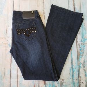 Dark wash premium denim jeans